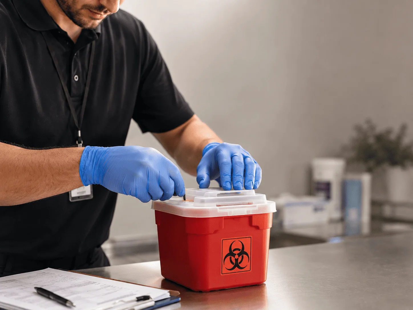 Why choose Sharps Waste Disposal in Mcclusky, ND